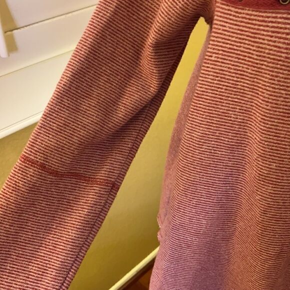 𝅺Free People Cozy Cut Out Sweatshirt, Sz S - Picture 3 of 7